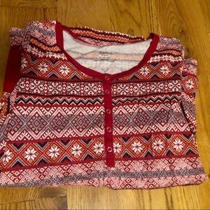 Maternity and Nursing Holiday Pajamas